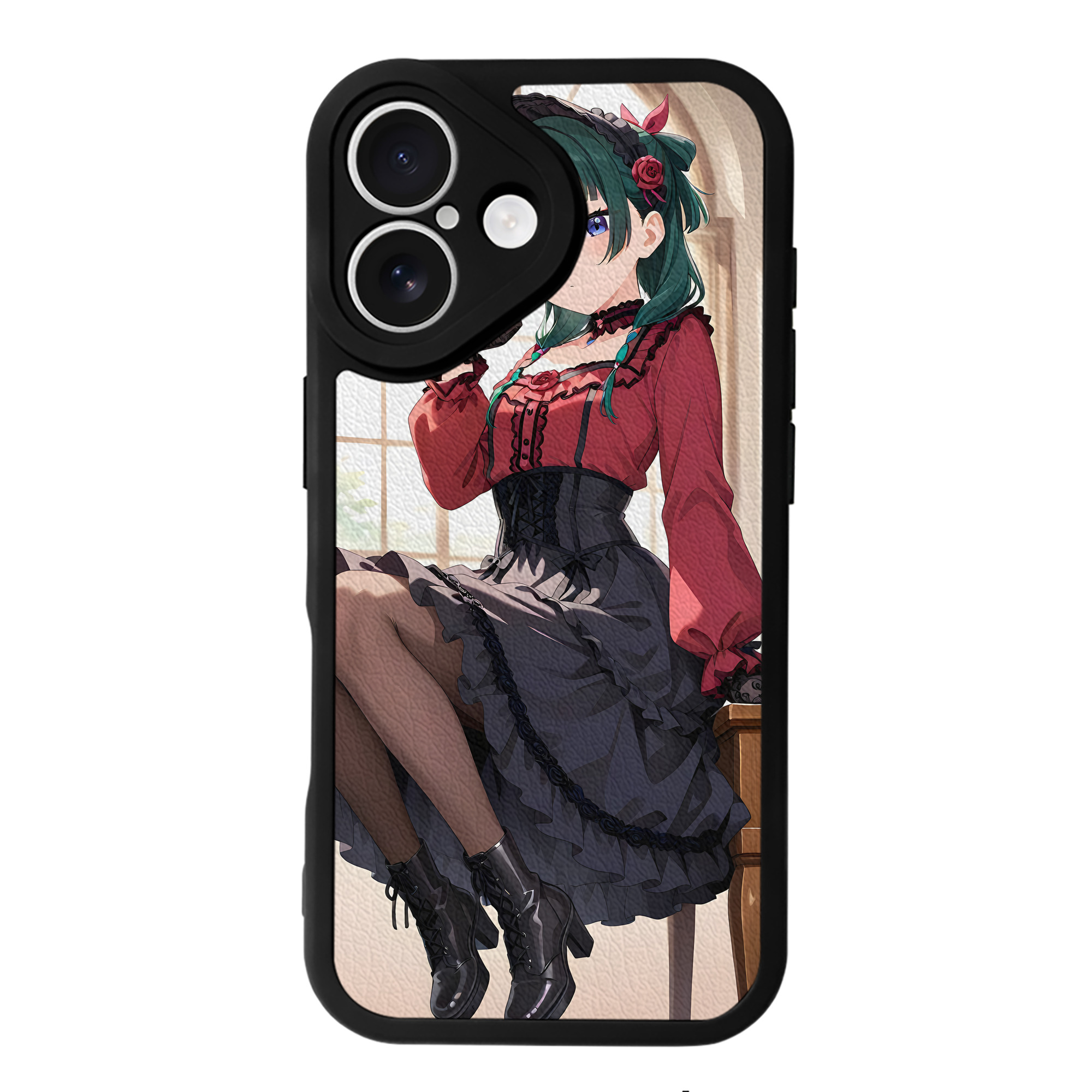 （画像用） 薬屋のひとりごと The Apothecary Diaries 【iPhone 16シリーズ対応】シリコンスマホケース（レザー調） 材質：シリコン